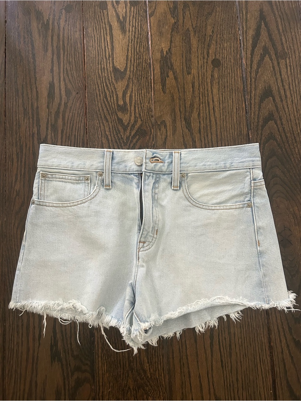 J. Crew Light Wash Denim Shorts
